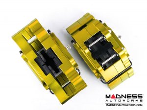 FIAT 500 Brake Upgrade Kit - Tarox 6 Pot Brake Conversion Kit - Gold - Sport Series